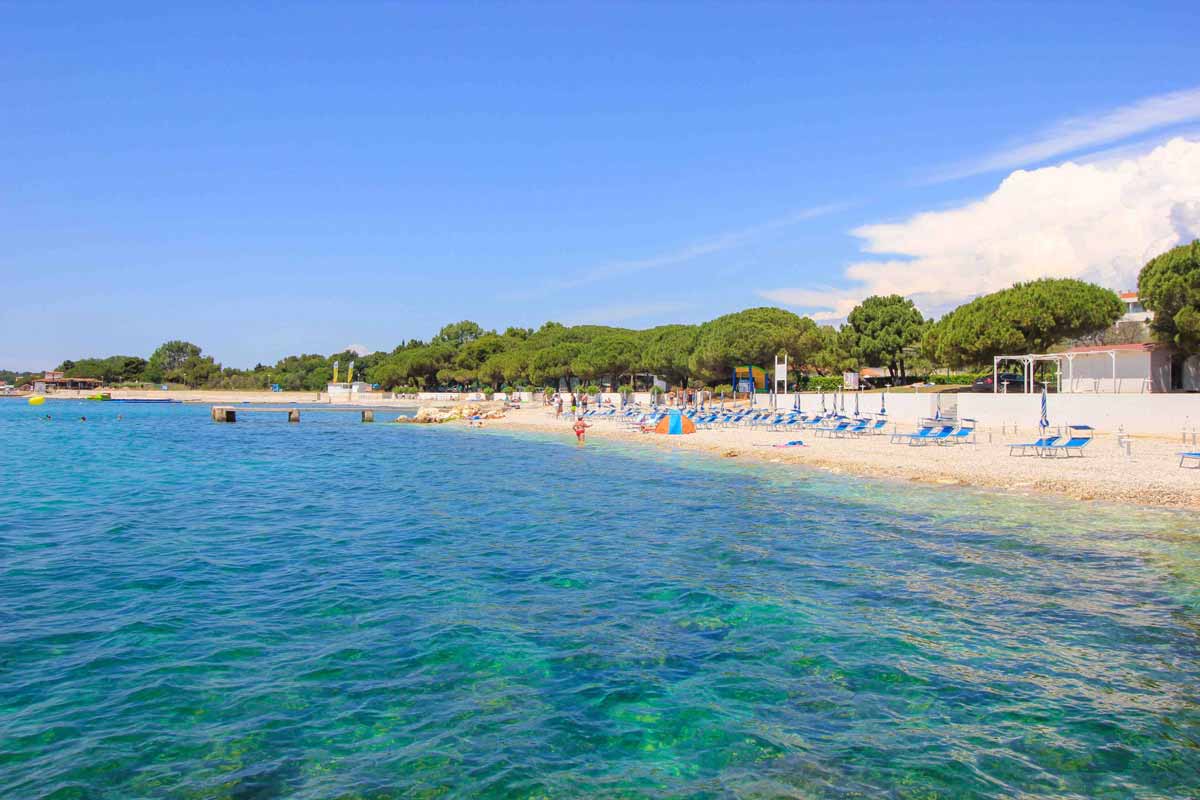 Playa de arena de Bijeca